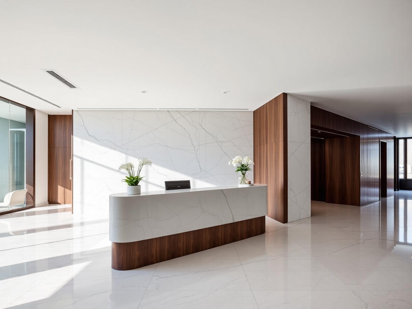 Corporate reception